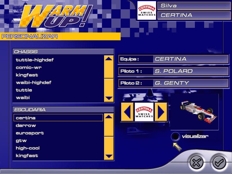 Warm Up screenshot 5 for Playstation